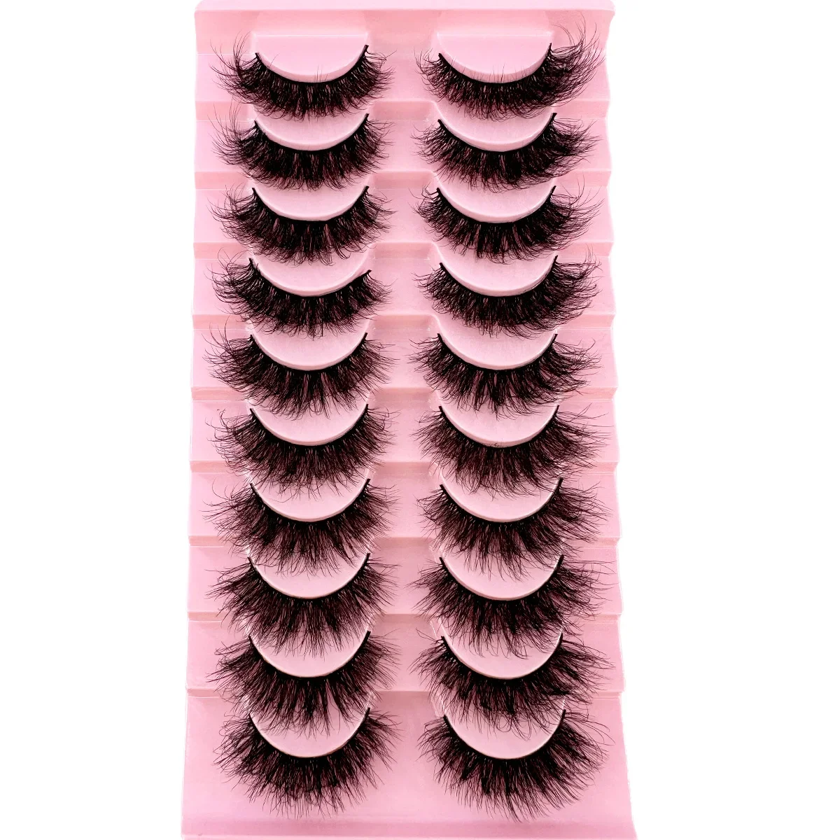 Beauty Full Makeup - AMSDCN 10 Çift Yapay Vizon Kirpik