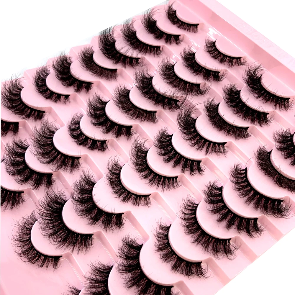 Yeni 20 Çift Doğal Kalın Takma - Beauty Full Makeup incelemesi ve fiyatı