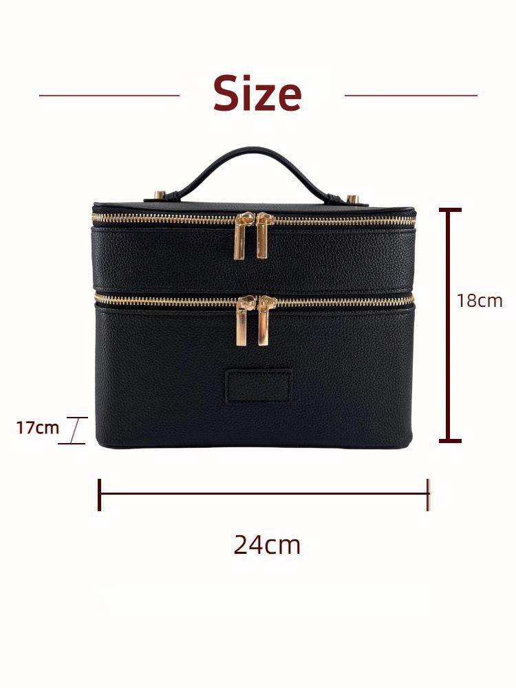 Büyük Kapasiteli Çift Katmanlı - Beauty Makeup Case incelemesi ve fiyatı