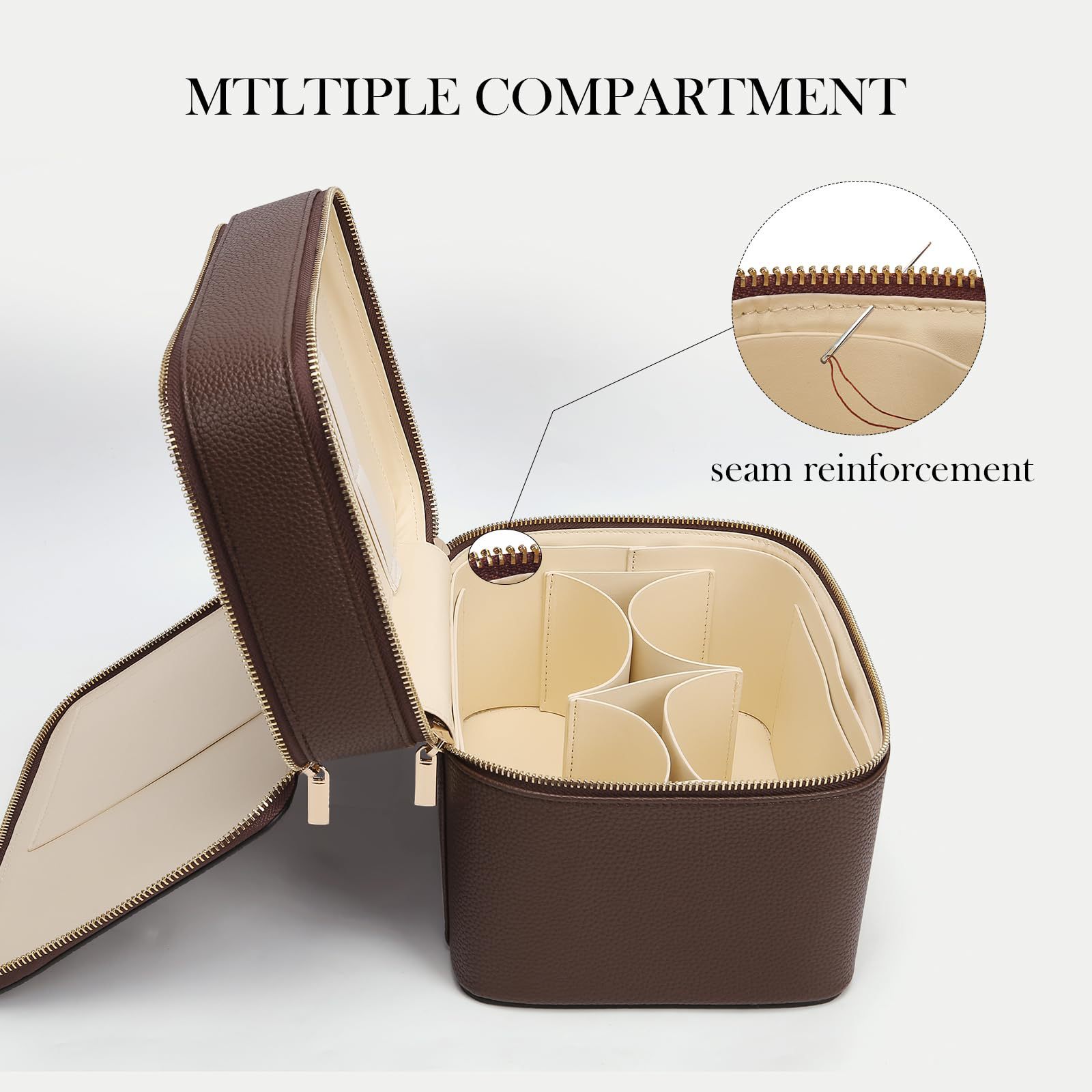 Büyük Kapasiteli Çift Katmanlı - Beauty Makeup Case incelemesi ve fiyatı