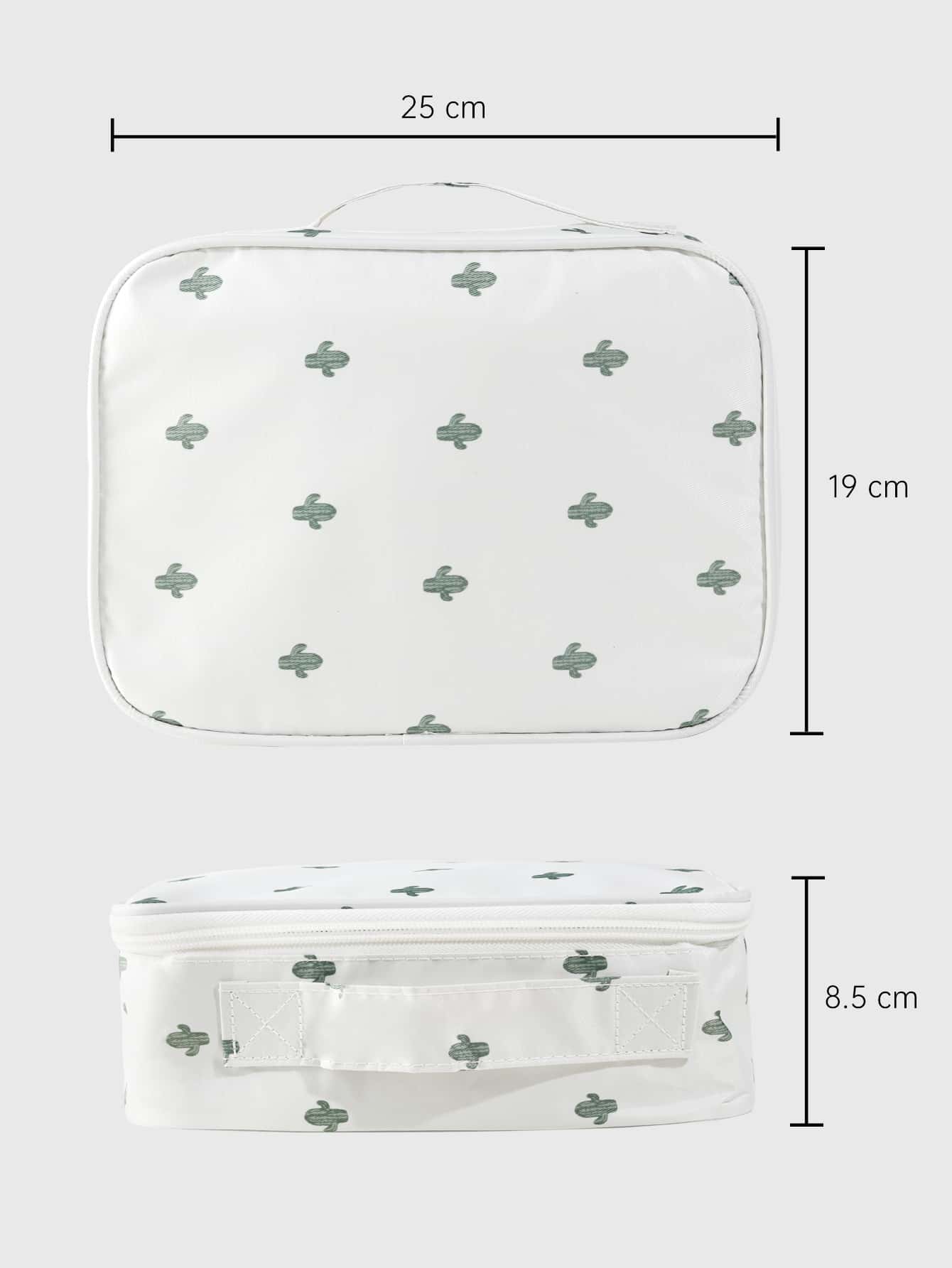 1 Adet Kaktüs Baskılı Su Geçir - Beauty Makeup Case incelemesi ve fiyatı