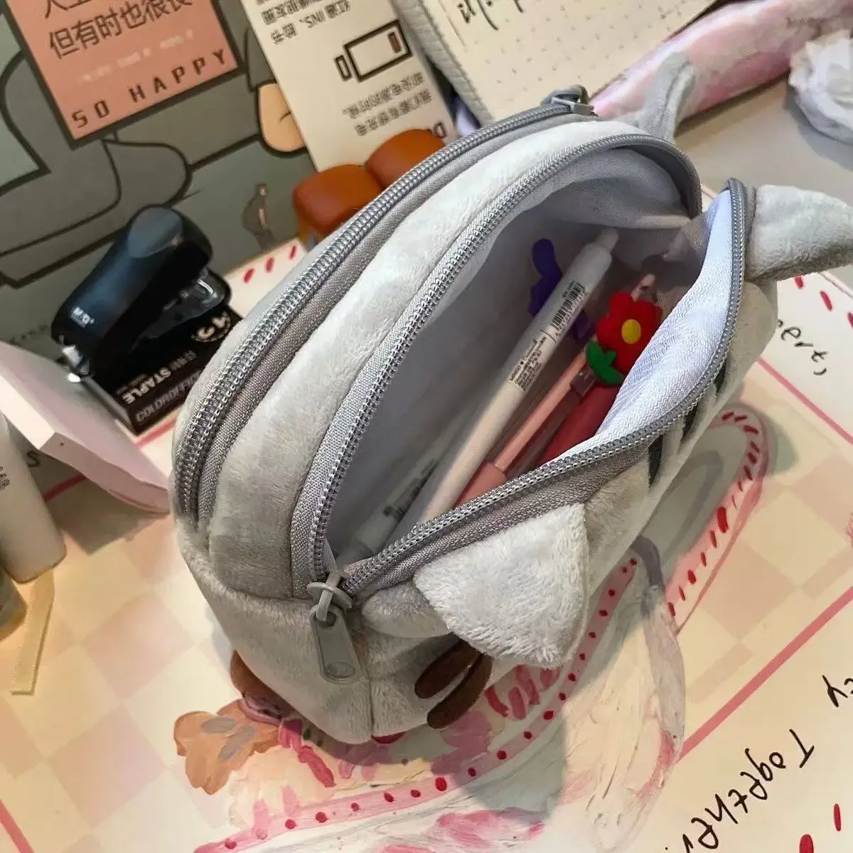Sevimli Pusheen Kalem Kutusu K - Beauty Makeup Case incelemesi ve fiyatı