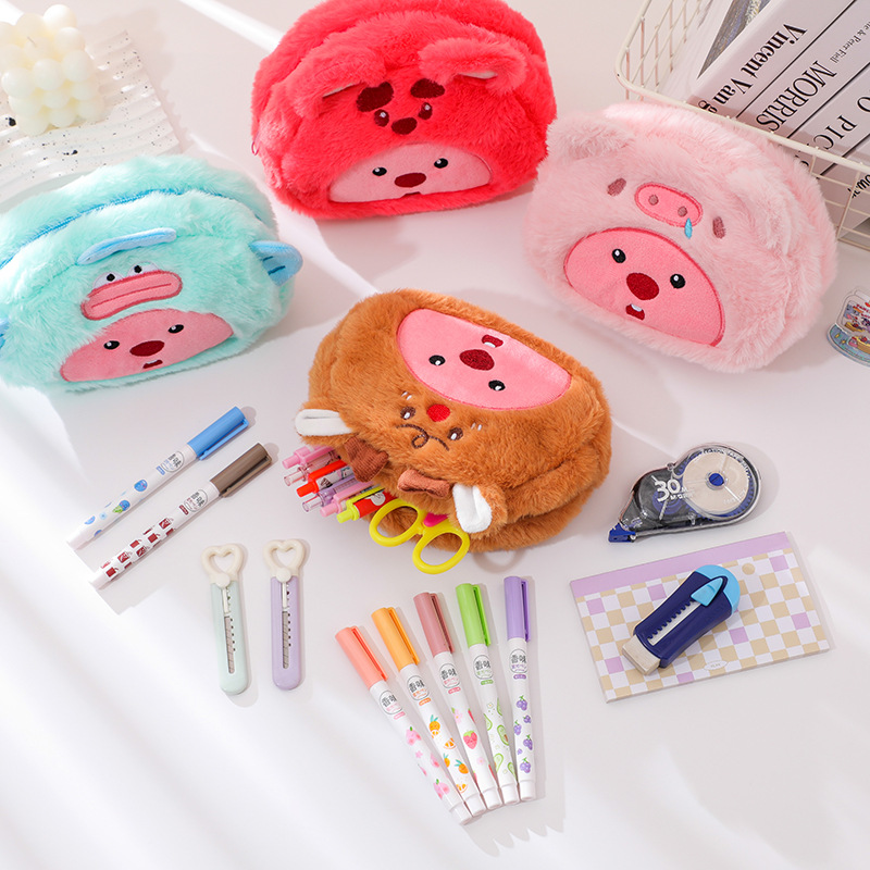 Karikatür peluş kalem çantası  - Beauty Makeup Case incelemesi ve fiyatı