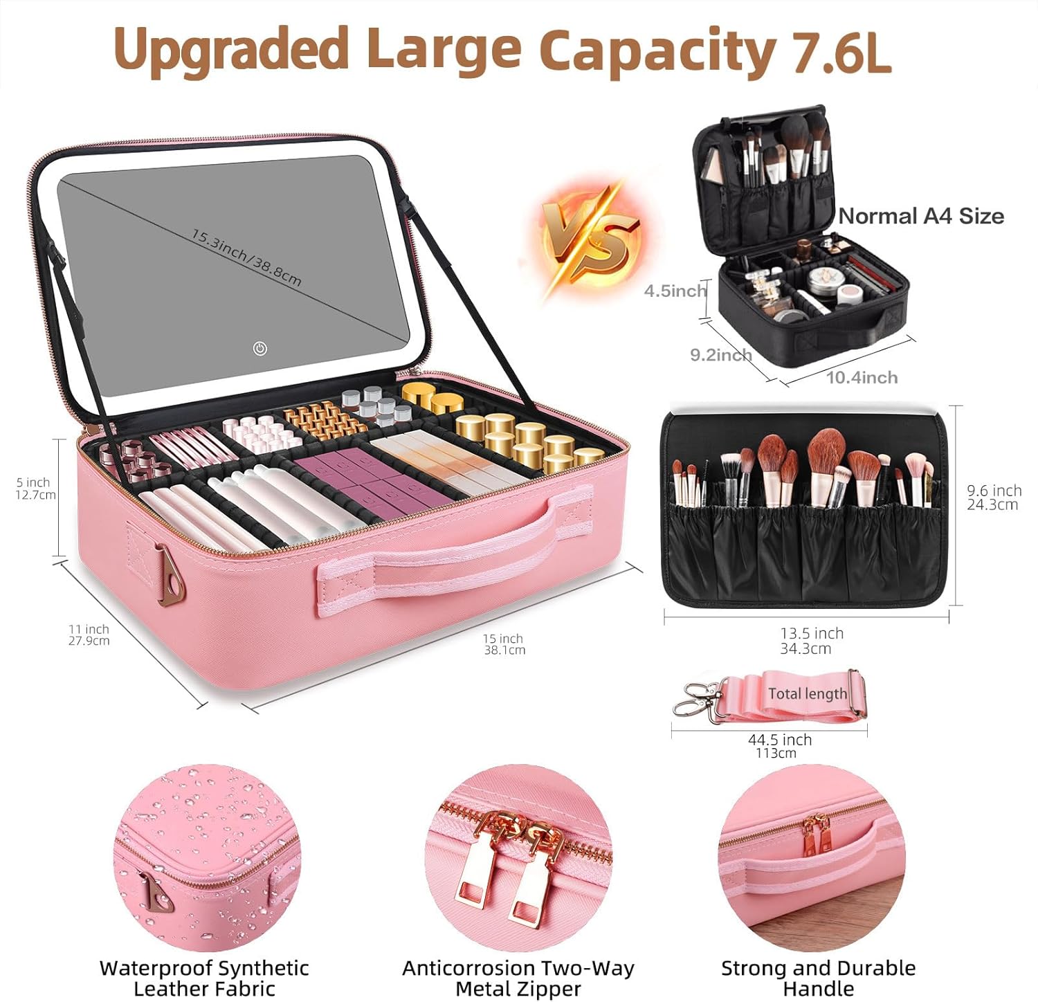 Büyük Kapasiteli Makyaj Çantas - Beauty Makeup Case incelemesi ve fiyatı